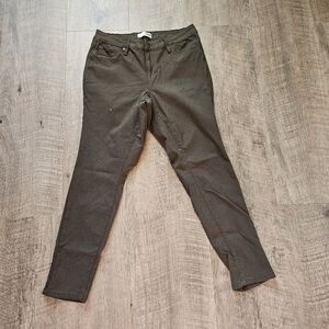 YMI Hyperstretch Skinny (Or Possibly Straight Leg) Pants In A Dark Olive Size 2X